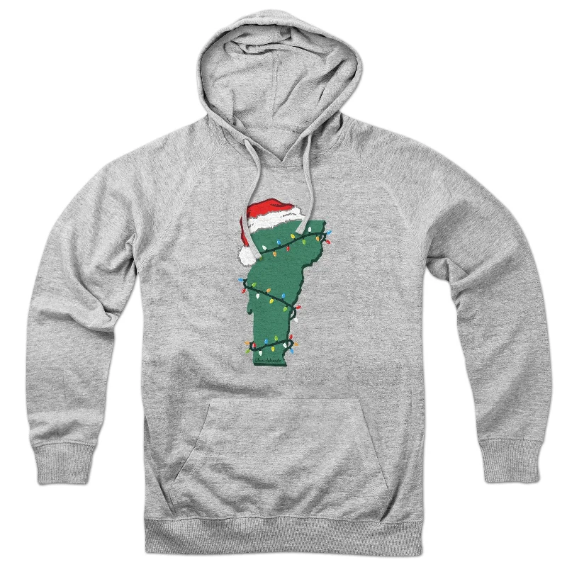 Santa Hat Vermont Hoodie