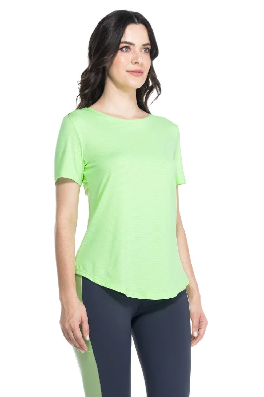 Run Style Tshirt- Neon Green