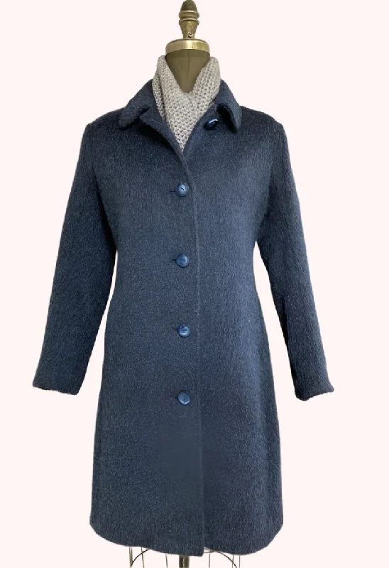 Street Cool Carolina Classic Coat - Mohair & Wool Blend