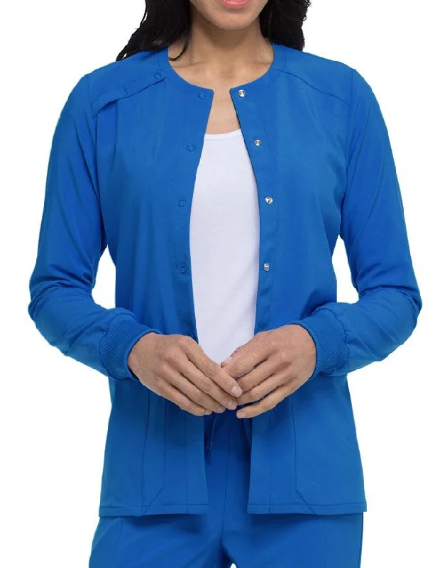Free And Casual Dickies EDS Essentials Women's Snap Front Warm-up Jacket