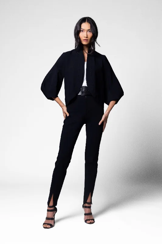 French Style Indira Jacket - Black