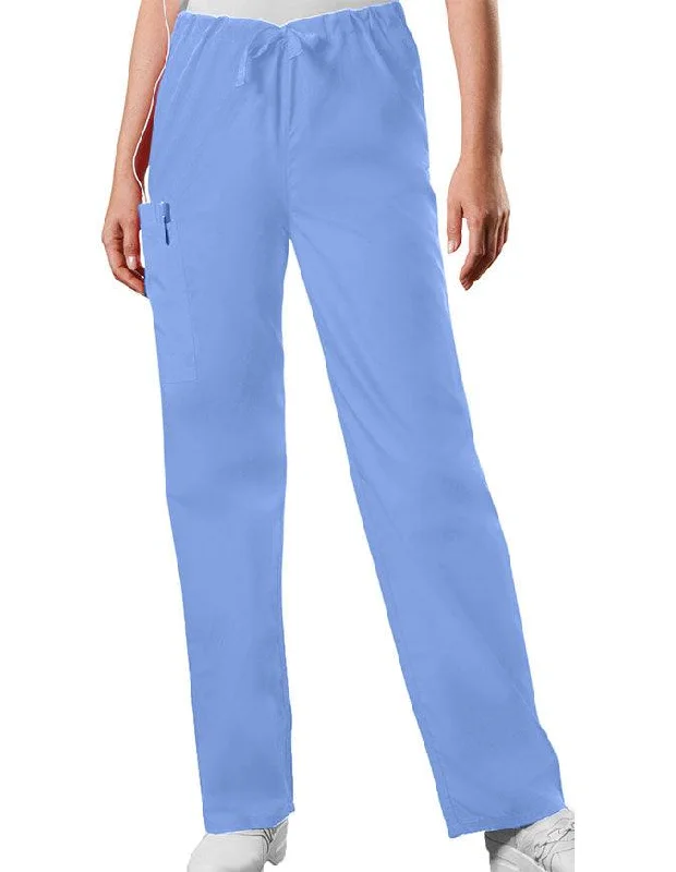 Classic And Versatile Cherokee Workwear 31 inch Unisex Drawstring Medical Scrub Pants
