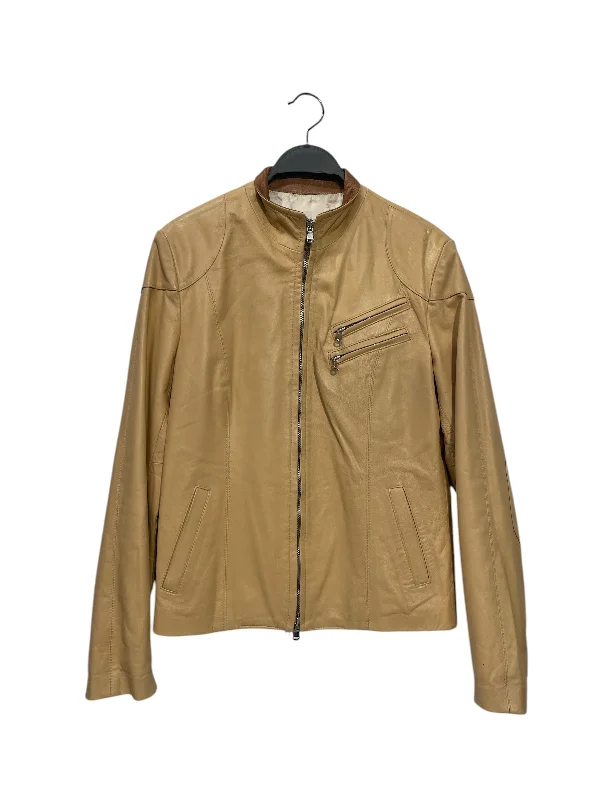 Luxury And Elegant MODA IN PELLE/Leather Jkt/8/Leather/BEG/