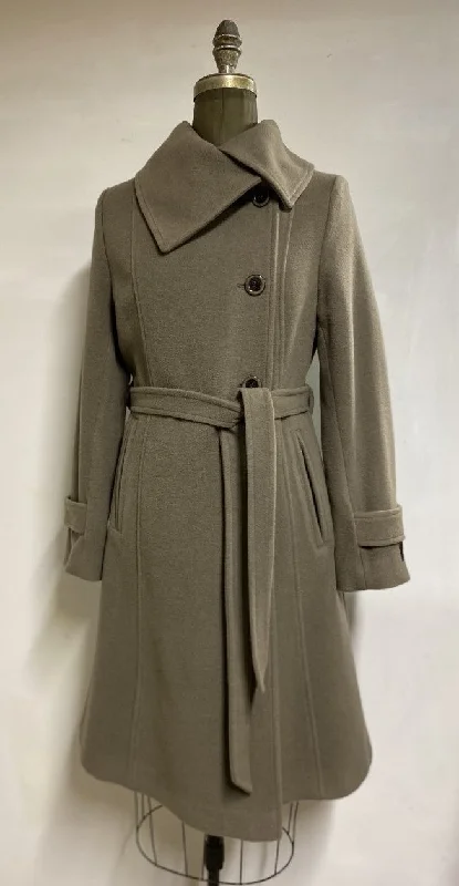 Classic Mayfair Coat Button Front - Italian Cashmere Wool Blend