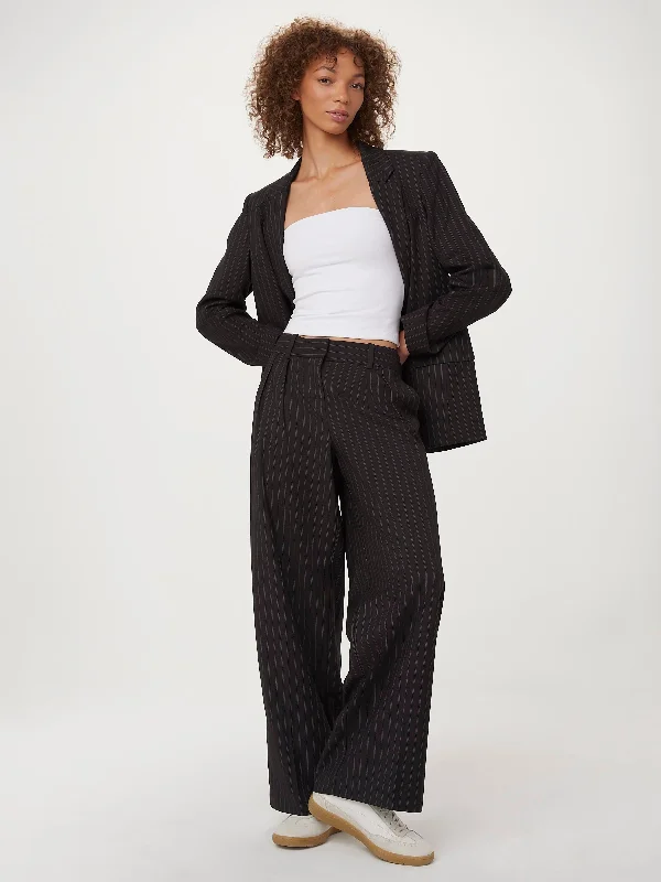 Fresh And Simple The Low Rise Emma Pant in Charcoal Grey