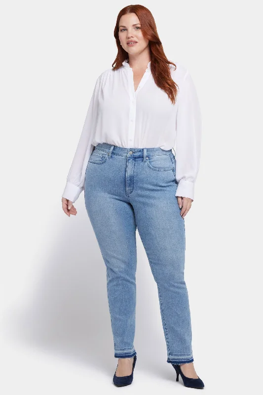 Marilyn Straight Jeans In Plus Size - Big Skies