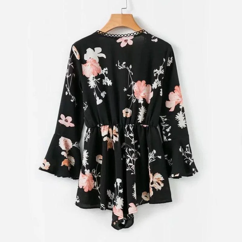 Black Floral