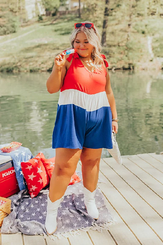 Popsicles and Sparklers Romper Curves