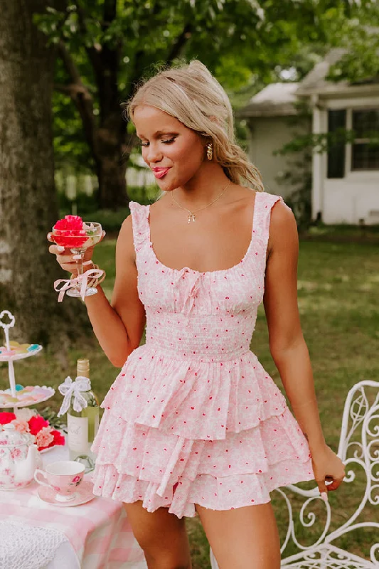 Sweet Moment Floral Romper