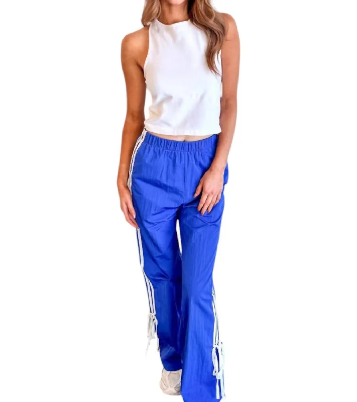 Mel Bow Pants In Blue