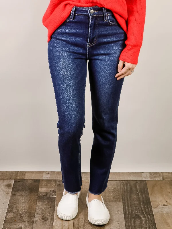 Vervet Super High Rise Stretch Straight Jeans